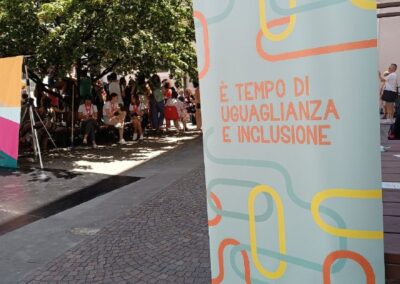 vela dell'evento è tempo di uguaglianza e inclusione