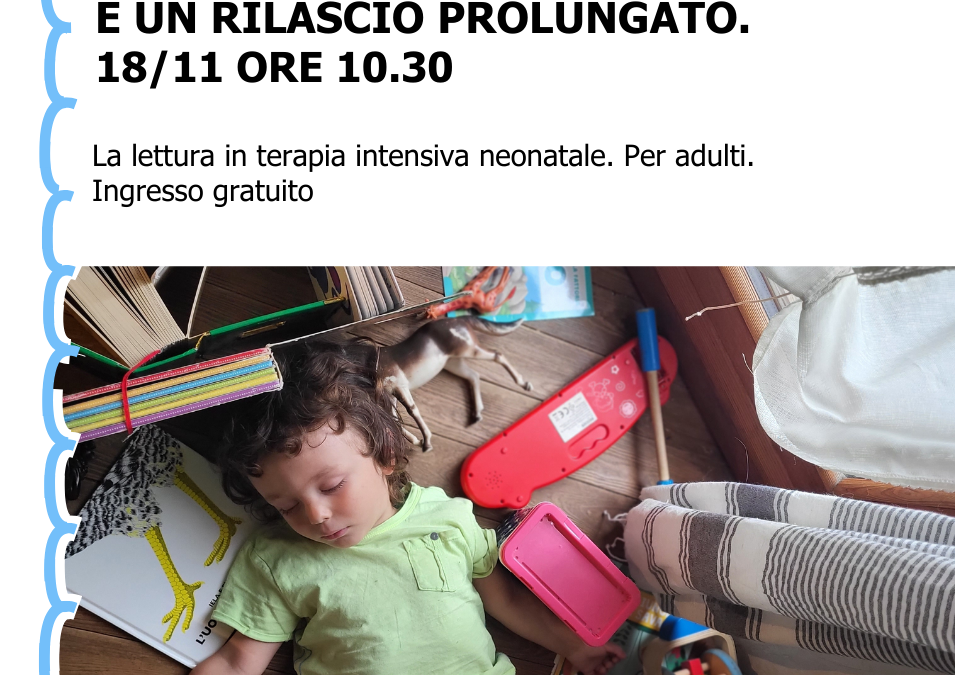 UN LIBRO HA UN EFFETTO IMMEDIATO E UN RILASCIO PROLUNGATO