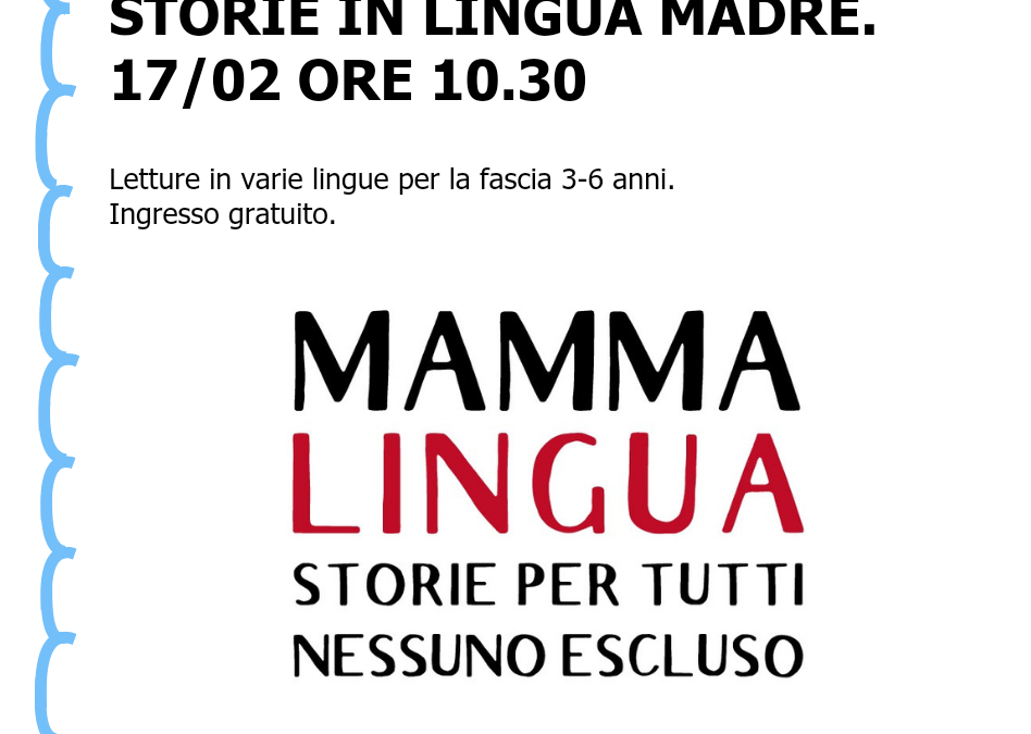 MAMMA LINGUA: STORIE IN LINGUA MADRE